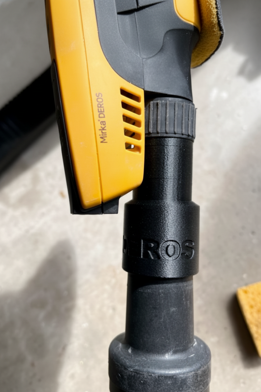 Adaptateur de ponceuse Mirka Deros pour tuyau Hilti Ø35mm
