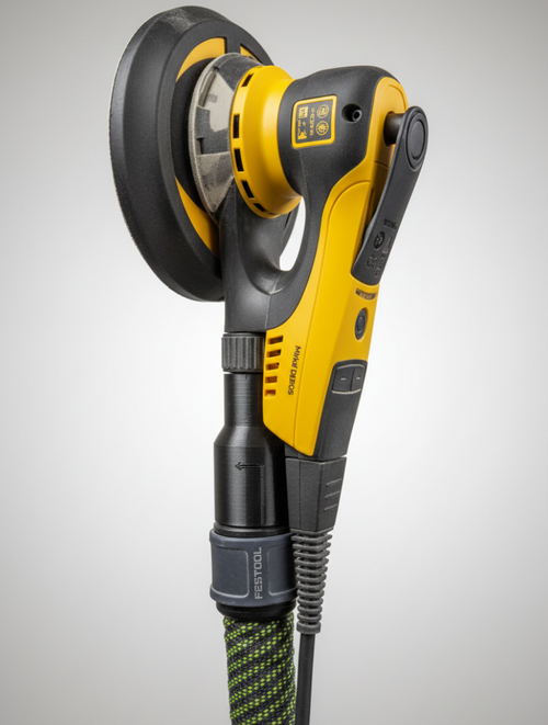 Adaptateur de ponceuse Mirka Deros sur aspirateur Festool Cleantec