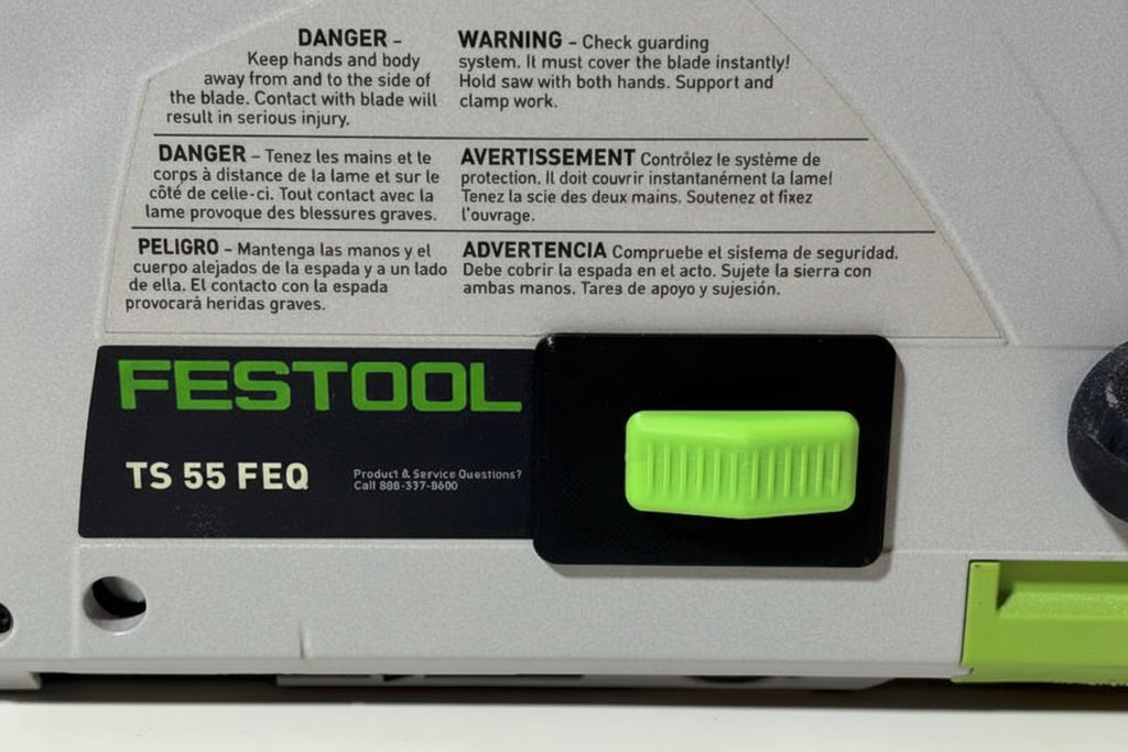 CACHE-POUSSIERE SCIE FESTOOL TS 60, TS 55, TSC 55, TS 75, TS 55 FEBQ / TS 55 REBQ / TS 55 EBQ