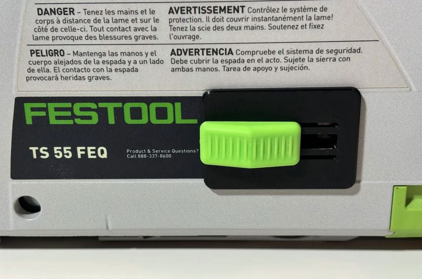 CACHE-POUSSIERE SCIE FESTOOL TS 60, TS 55, TSC 55, TS 75, TS 55 FEBQ / TS 55 REBQ / TS 55 EBQ