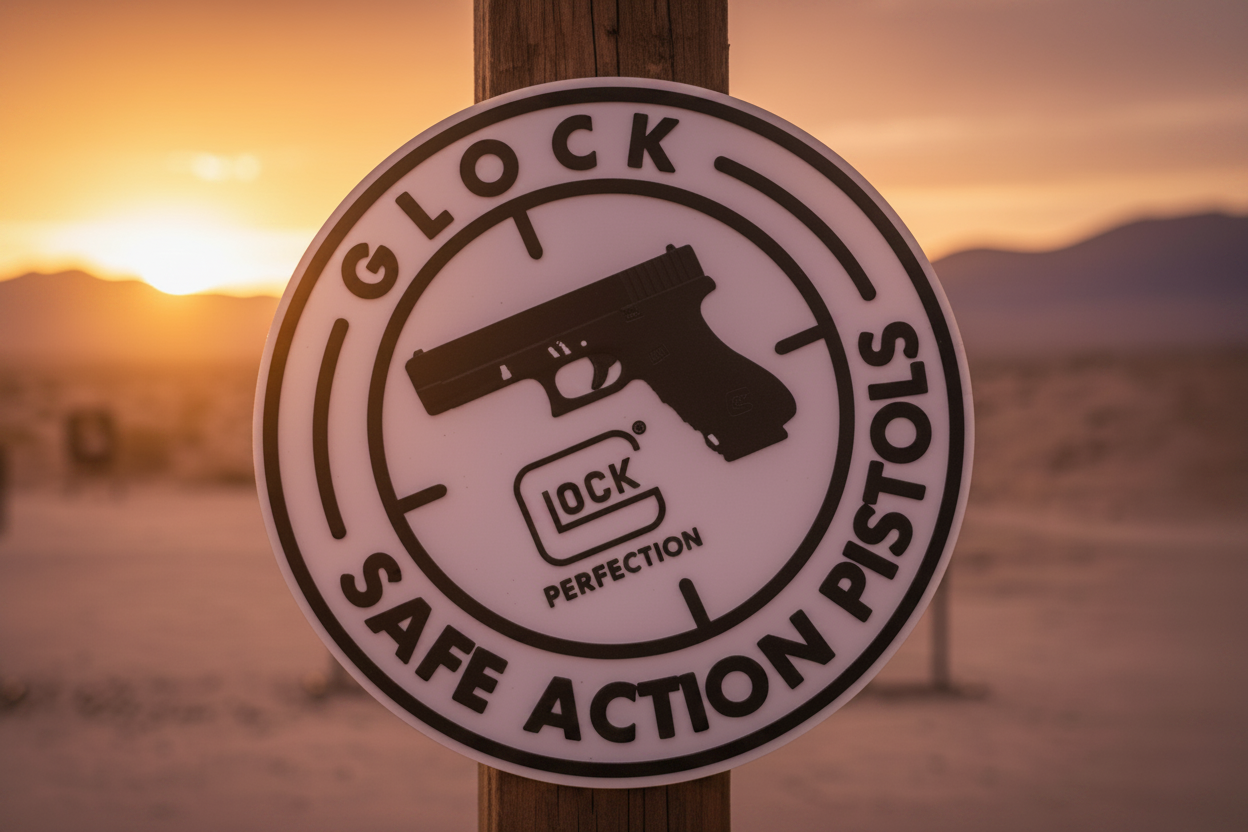 PLAQUE GLOCK SAVE ACTION PISTOLS