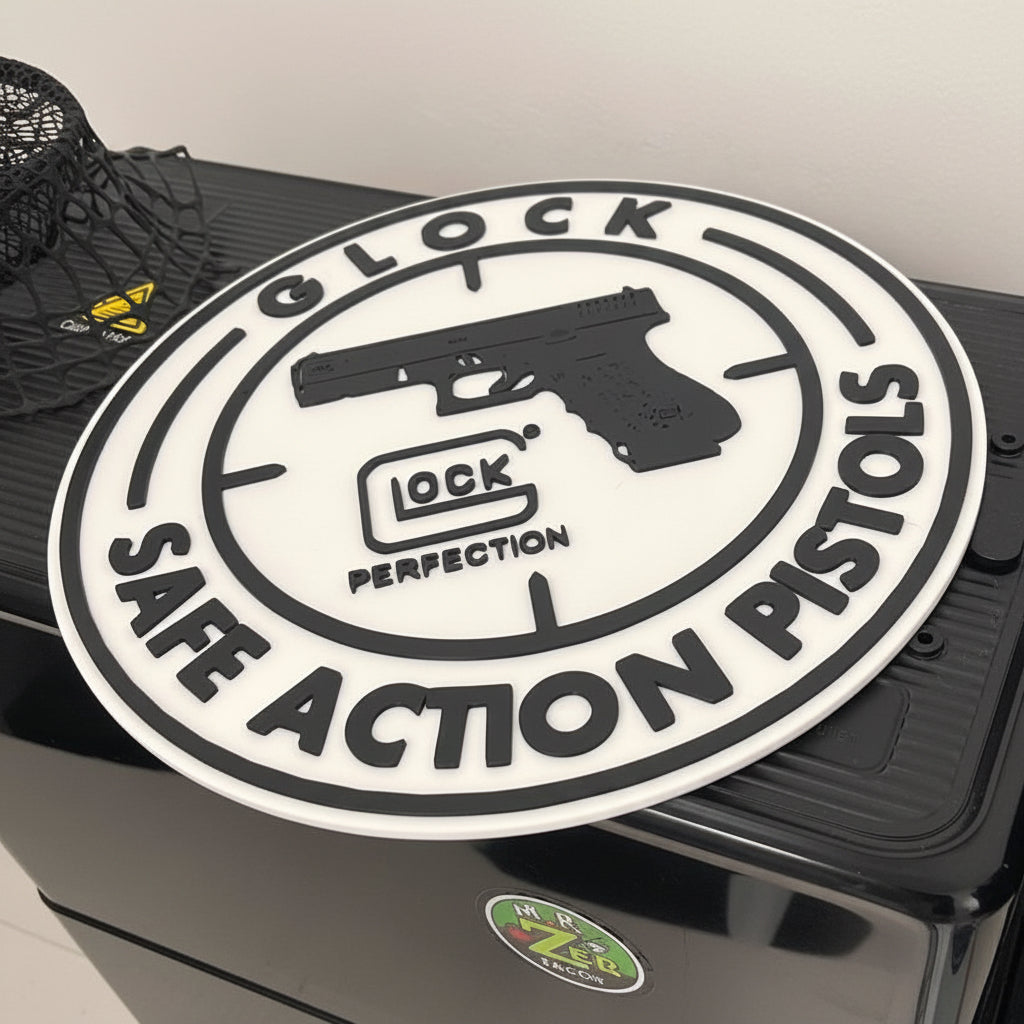 PLAQUE GLOCK SAVE ACTION PISTOLS