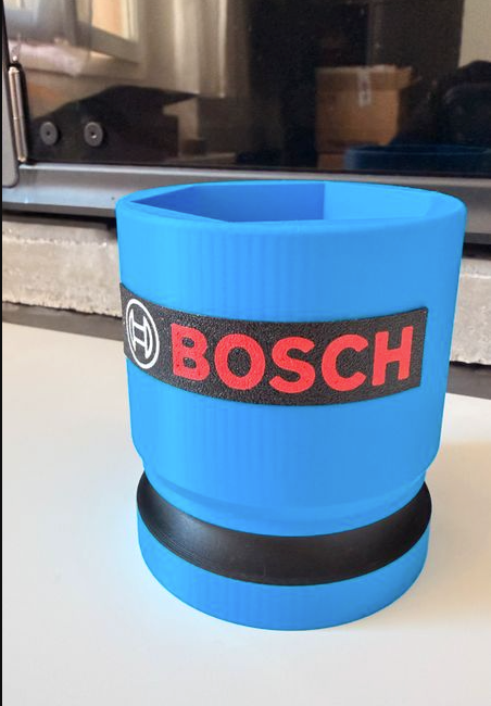 Pot de rangement "Douille Géante" – Style Bosch - Création unique