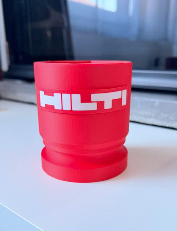 Pot de rangement "Douille Géante" – Style HILTI – Création Unique