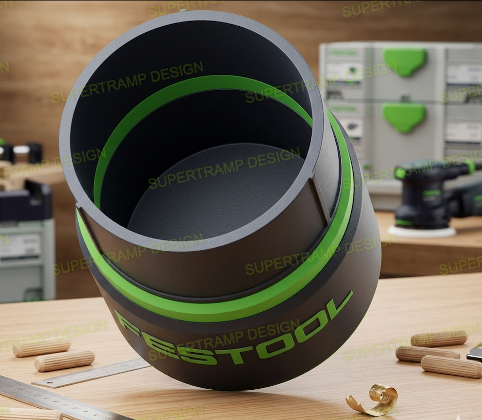 Pot de rangement "Douille Géante" – Style Festool - Création unique