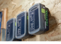 Support mural batterie compatible Festool 18V.
