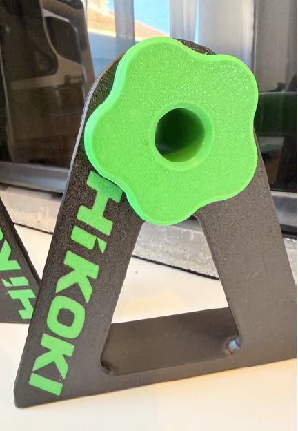 Support mural essuie tout, Logo HIKOKI, Towel Holder - Création unique