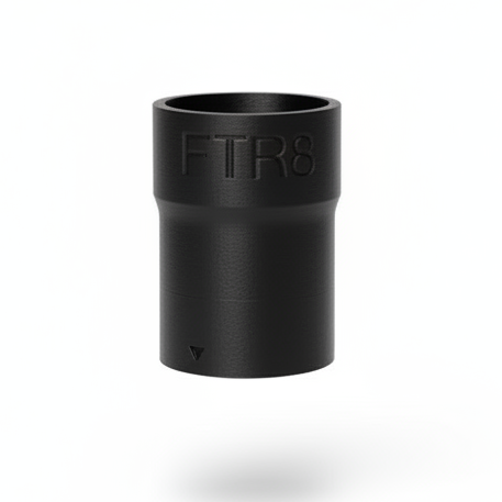 Adaptateur FTR8 sans mains fond blanc