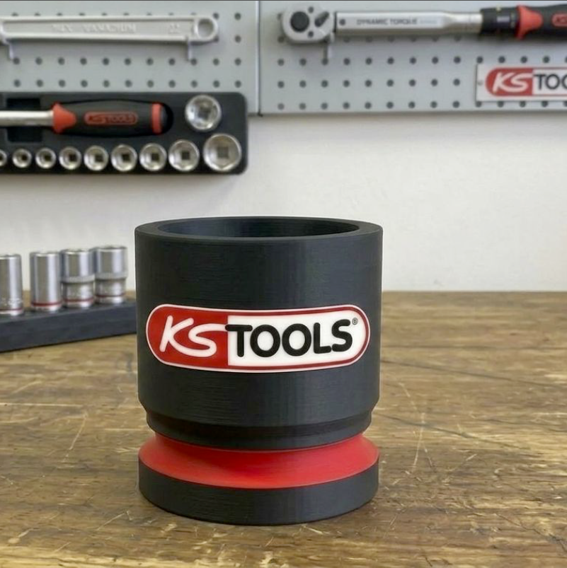 Pot de rangement "Douille Géante" – Style KS Tools - création unique