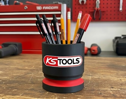 Pot de rangement "Douille Géante" – Style KS Tools - création unique