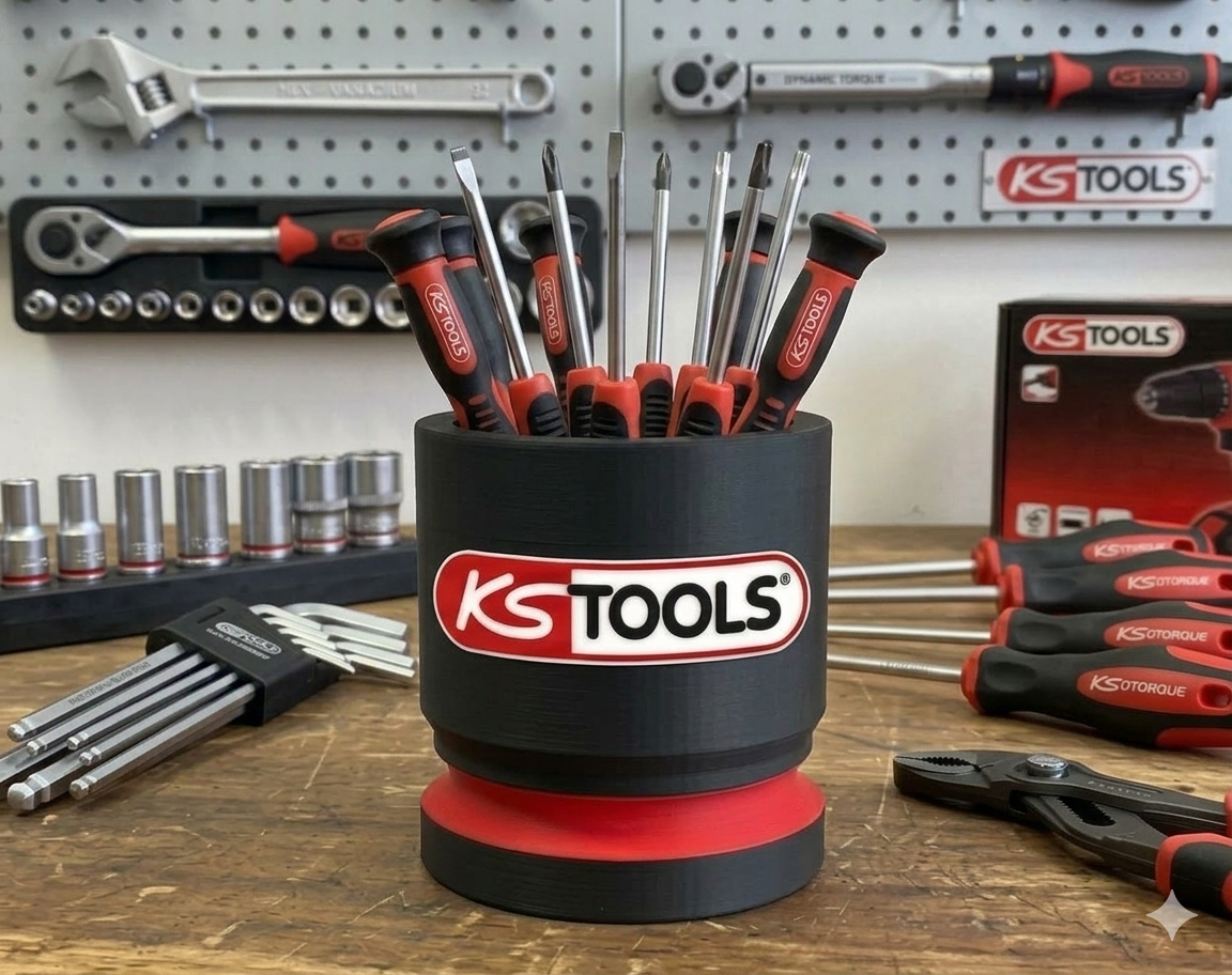 Pot de rangement "Douille Géante" – Style KS Tools - création unique